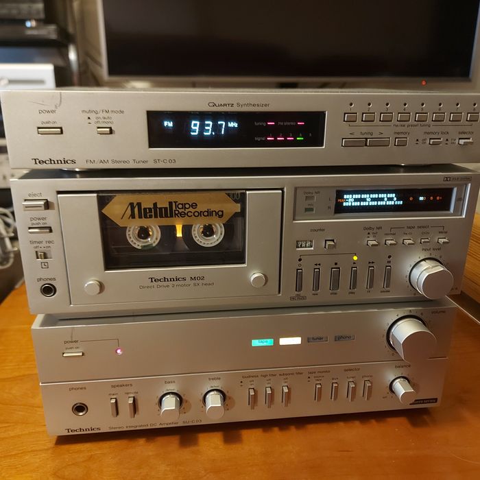 Aparelhagem topo de gama technics micro series
