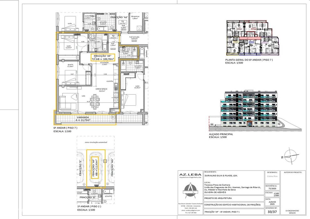 Apartamento T2 Venda em Oliveira de Azeméis, Santiago de Riba-Ul, Ul,