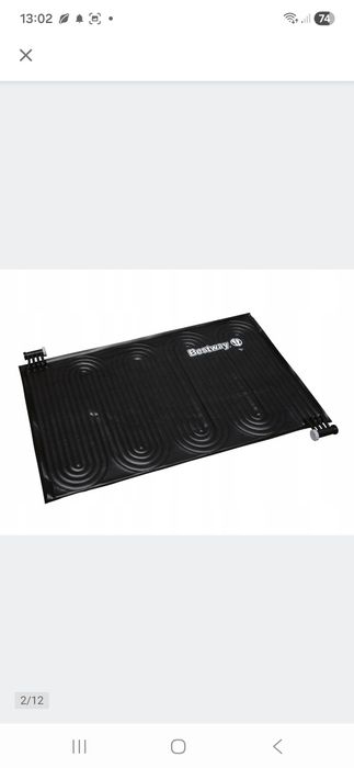 Mata solarna do podgrzewania basenu