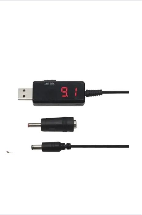 Кабель USB-DC 9-12 V для роутера