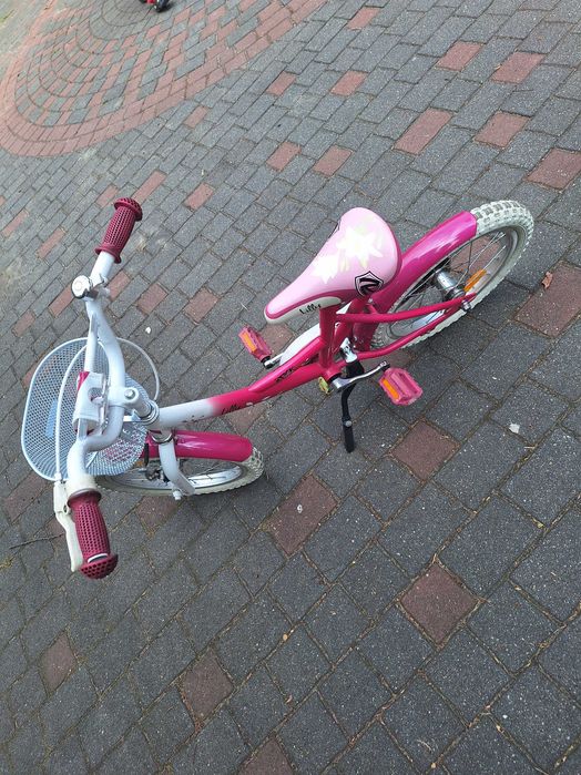 Rower dziewczęcy ROCK KIDS LILLY 16" różowy 2020