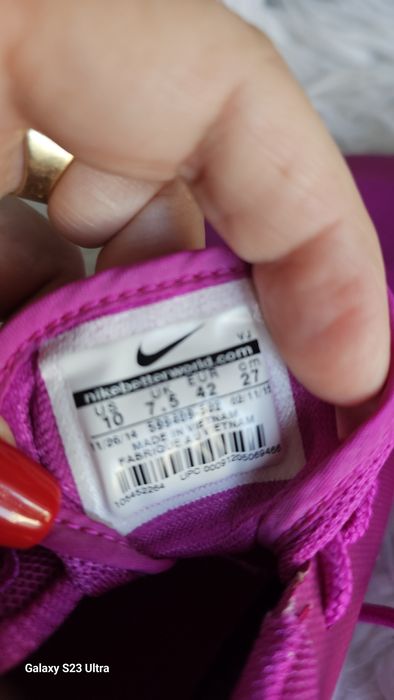 Nike Air Max Thea fuksja jak nowe !  42 /26.5 cm/