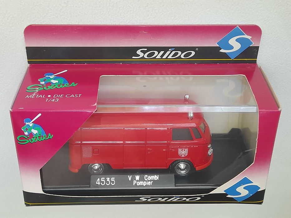 Коллекционная модель SOLIDO Volkswagen Combi Pompier, 1/43