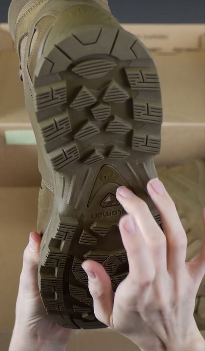 Берци Quest 4D Gore-Tex Forces 2 EN High Coyote Brown Solomon черевики чоловічі від 41 по 45 розмір