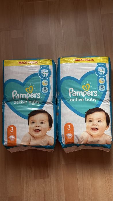 Підгузники Pampers Active baby 3