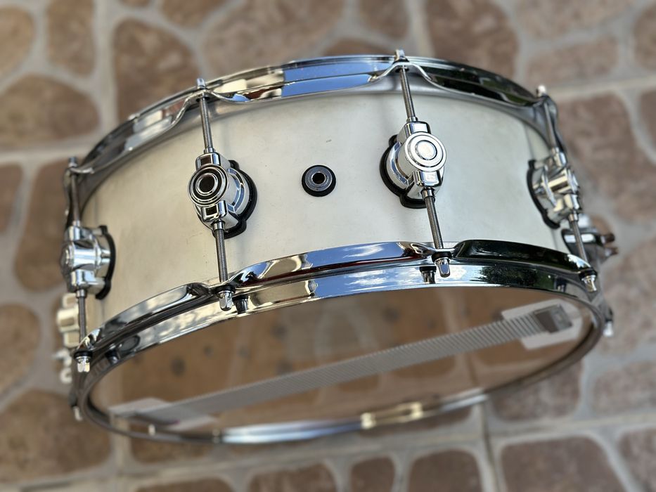 ++ Werbel DW Design 14x5.5 Maple Klon - SATIN WHITE - Perkusja ++