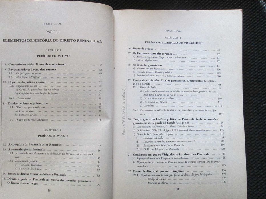 História do Direito Português, de Mário Júlio de Almeida Costa