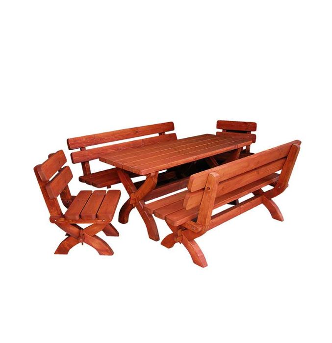 Meble Ogrodowe Drewniane Zestaw Komplet Ogród Taras Producent Dostawa