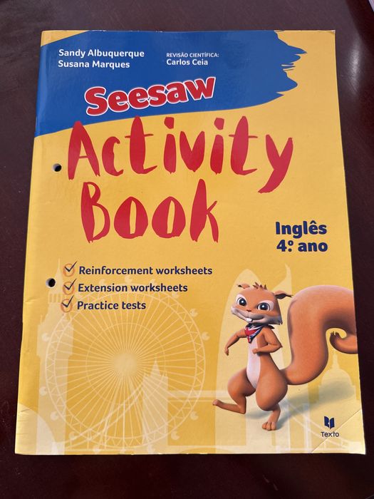 livro de atividades- Inglês 4° Ano