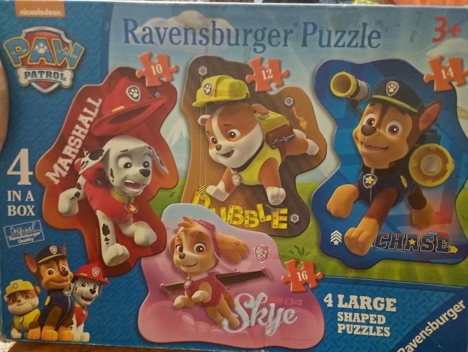Пазлы щенячий патруль супер 4ка