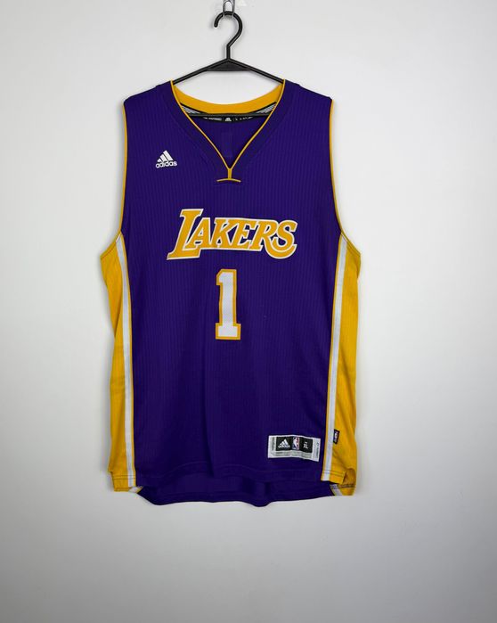 Jersey Adidas Los Angeles Lakers #1 D’Angelo Russell NBA Koszulka