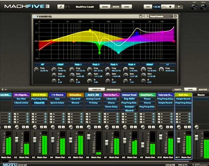 Motu MachFive 3 - instrument syntezator plugin wtyczka VST VST3 AAX