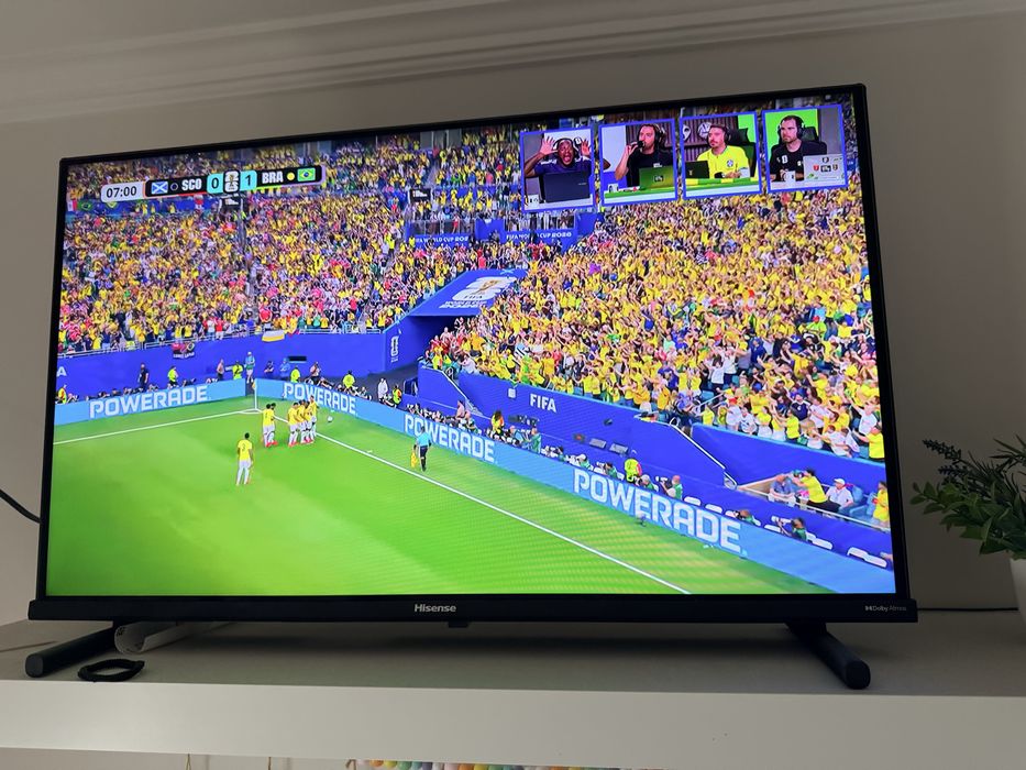 TV 4K OLED 32” Hisense Android
