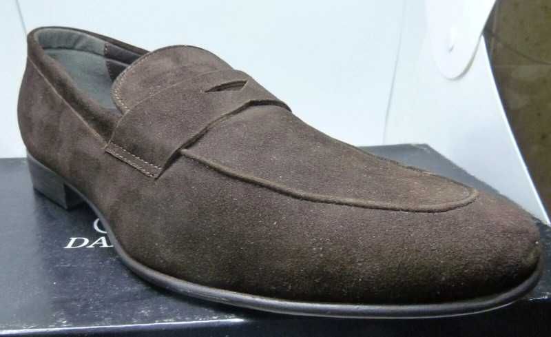 Sapatos novos italianos em camurça Daniela Fargion 41 - SALDO