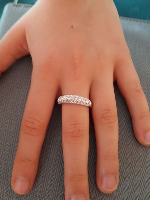 Swarovski Nowy pierścionek oryginalny rozm.15