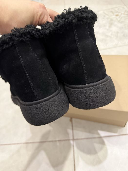 Лоферы  в стиле LP зимние с мехом тедди