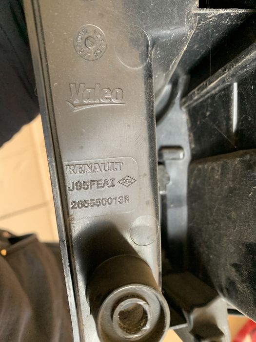 Фонарь задний 265500013R -265550013R Renault Scenik 3 правый левый