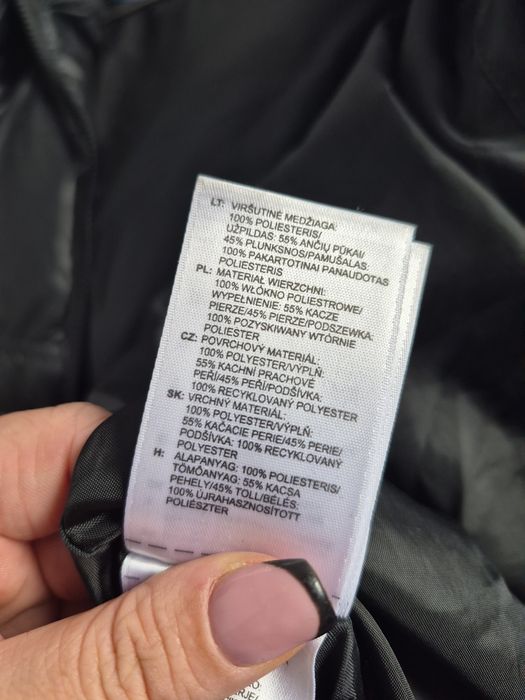 Kurtka adidas puchowa L 40 czarna