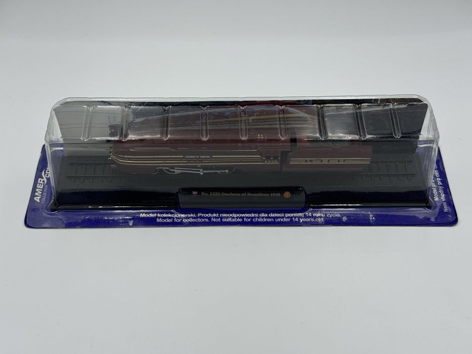 No. 6229 Duchess of Hamilton Amercom skala 1:160 - Lokomotywy Świata