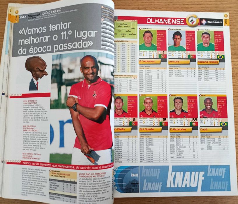 Cadernos de A Bola - época de 2011-12
