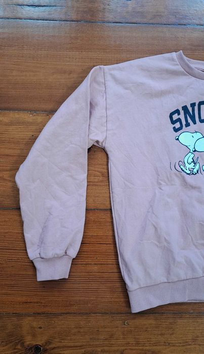 Sweat rosa velho Snoopy 12 anos