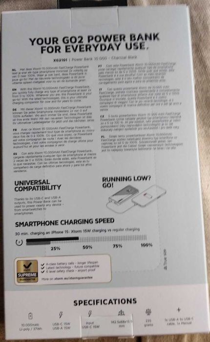 Повербанк  , PowerBank 15000 mAh 50W  Новий зроблений для Німеччини