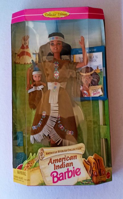 Barbie American Indian, ano 1995, Mattel #14715
