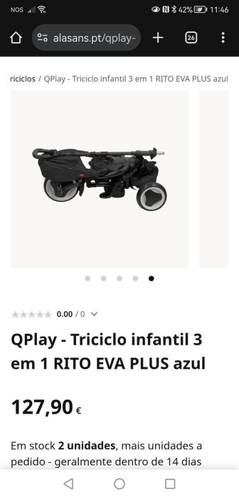 Triciclo rito qplay