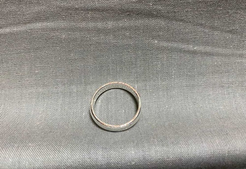 Классическое кольцо бижутерия под серебро