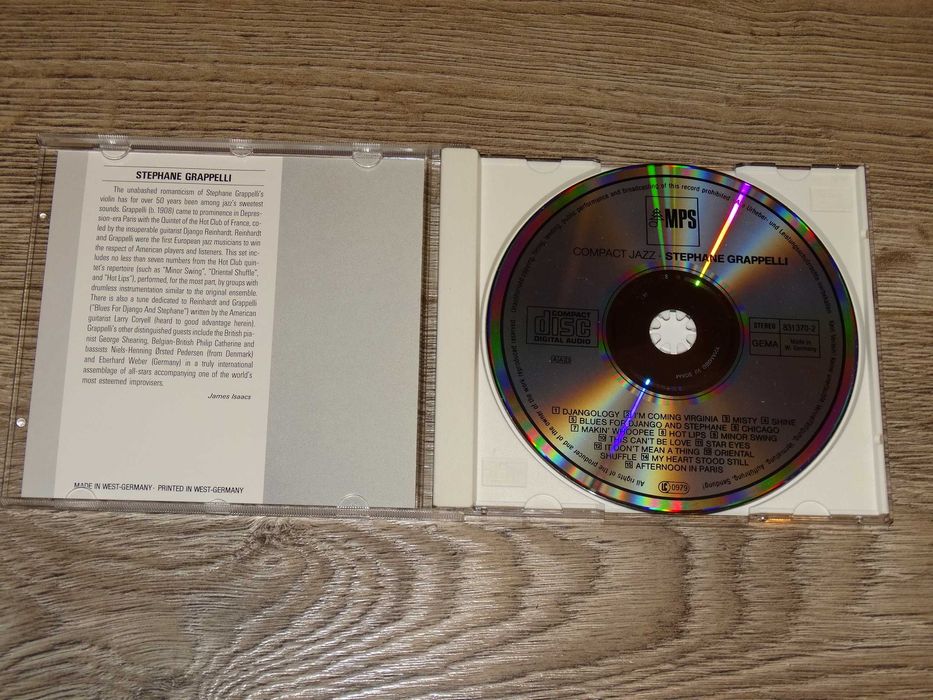 Stephane Grappelli  Compact Jazz CD