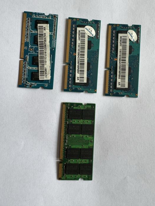 ОЗУ ddr2 ddr3 1gb