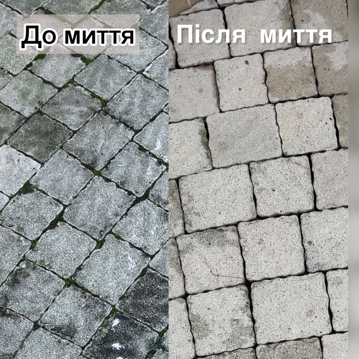 МИТТЯ  БРУКІВКИ, парканів та тротуарної плитки