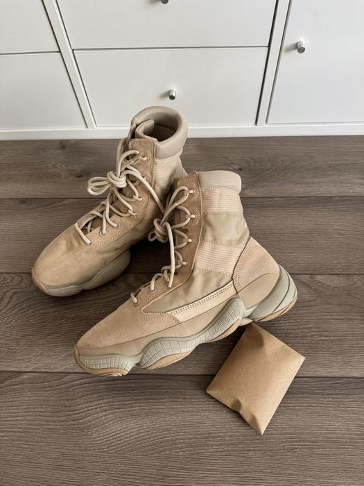 Yeezy 500 High Tactical Boot Beige  IF7549 оригінал 45р