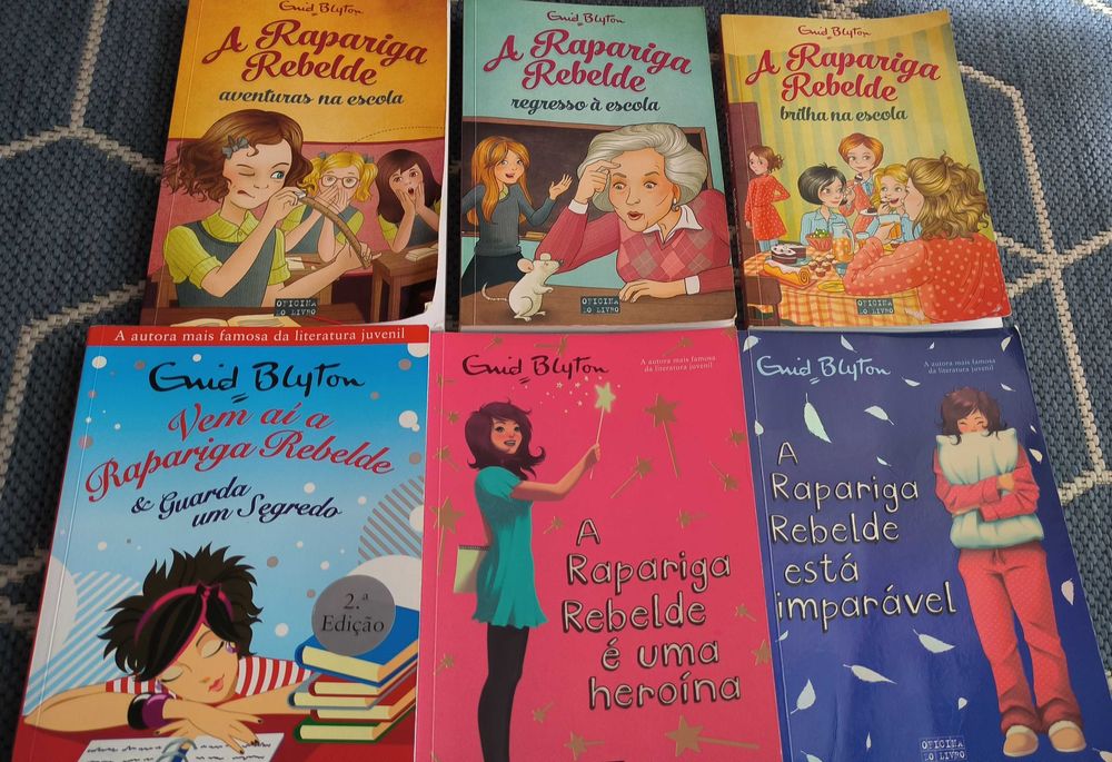 Coleção A rapariga rebelde Enid Blyton