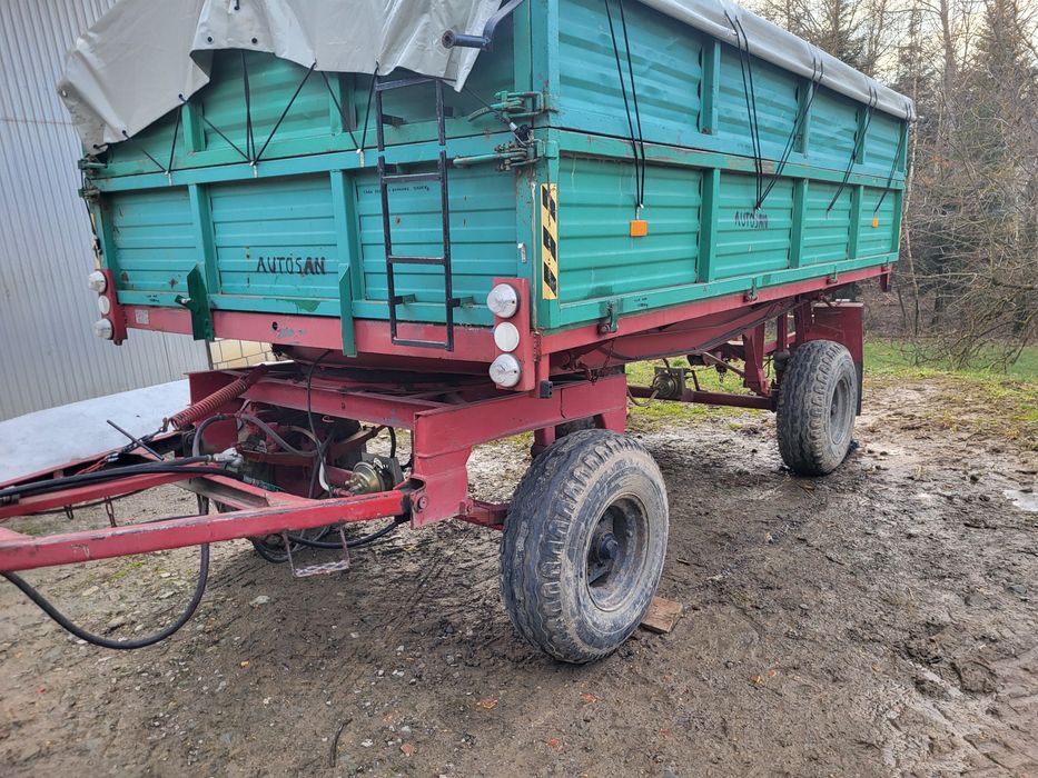 Przyczepa wywrotka 3 strony d47,d732