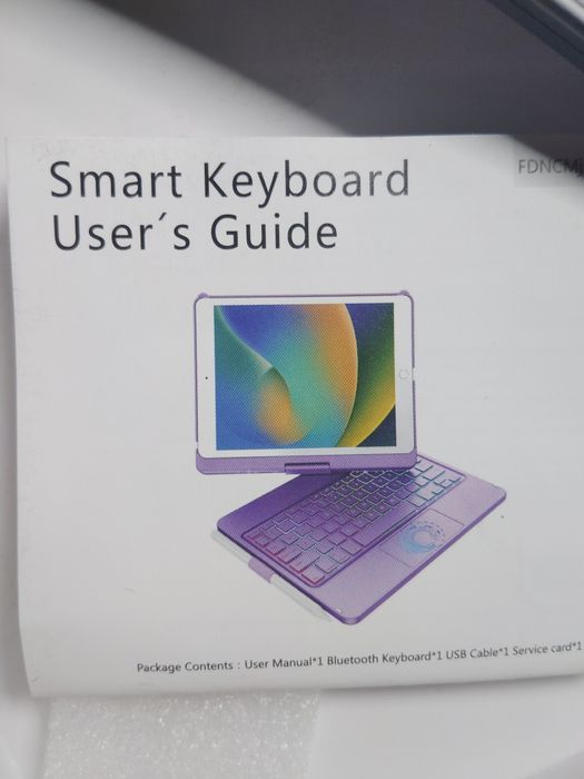 Klawiatura wysoki model podświetlana Bluetooth do tablet