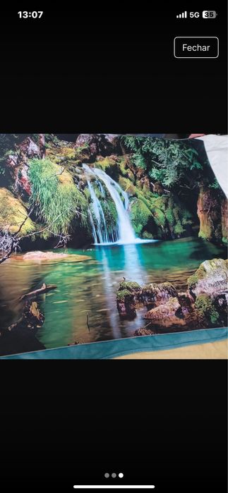 Tecido parede decoração