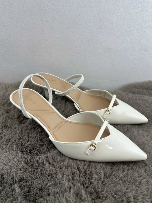 Buty damskie sandały czółenka na obcasie Aldo Nailah 39