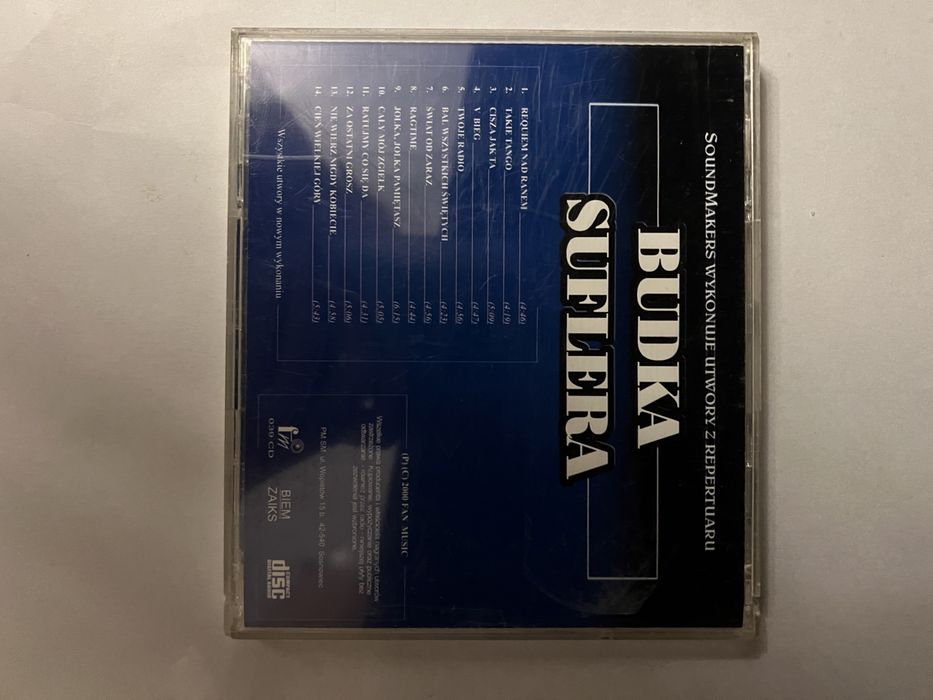 CD SoundMakers wykonuje utwory z repertuaru Budka Suflera