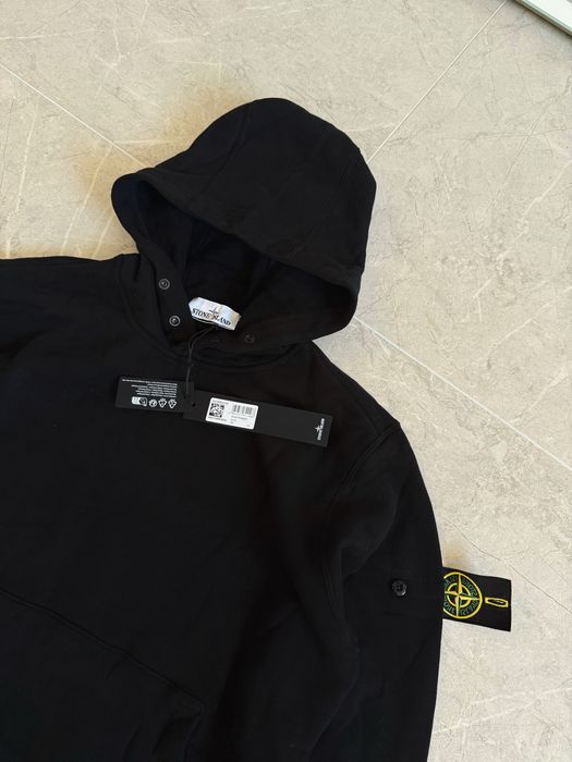 Худі Stone Island Black Made in Romania Authentic оригінал стон айленд