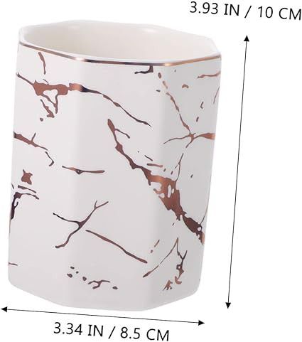Kubek ceramiczny do łazienki na szczoteczki pędzle