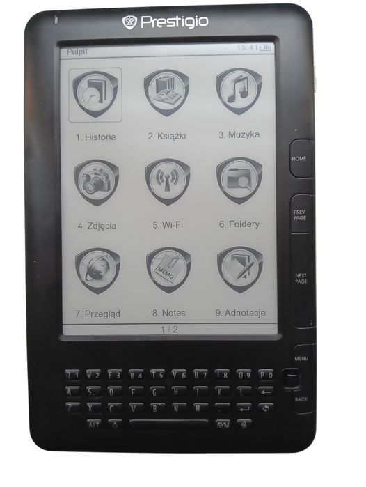 Czytnik eBooków z klawiaturą Prestigio PER5162BEN
