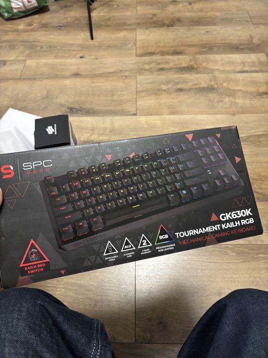 SPC gear tournament kailh rgb red
