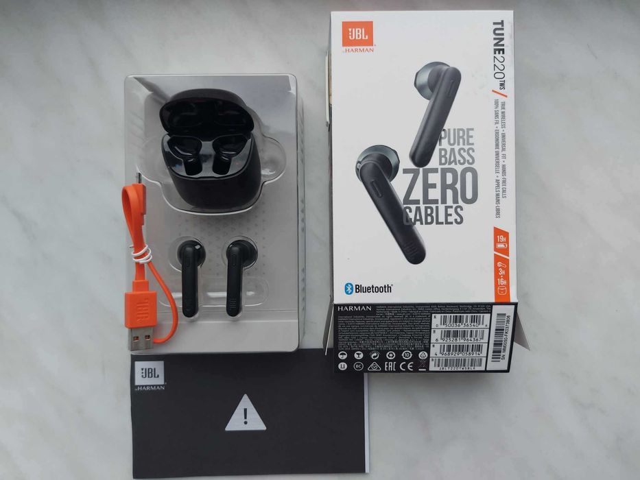 Słuchawki bezprzewodowe douszne JBL Tune 220 TWS