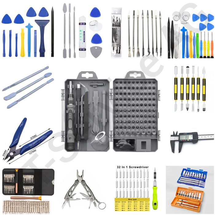 Набор отверток кусачки инструмент для вскрытия и ремонта смартфонов