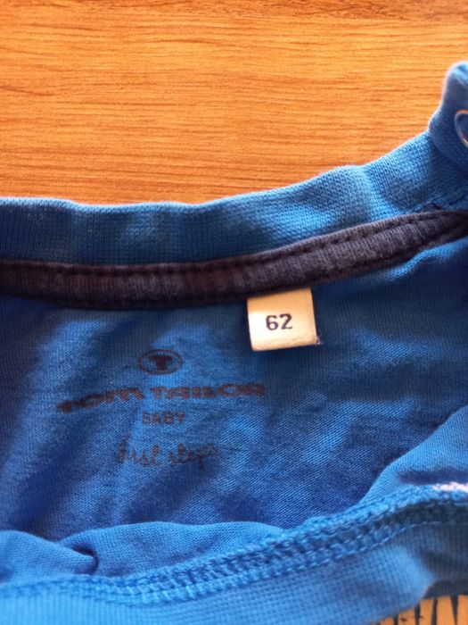 Bluzka z długim rękawem  sweterek r62 tom tailor