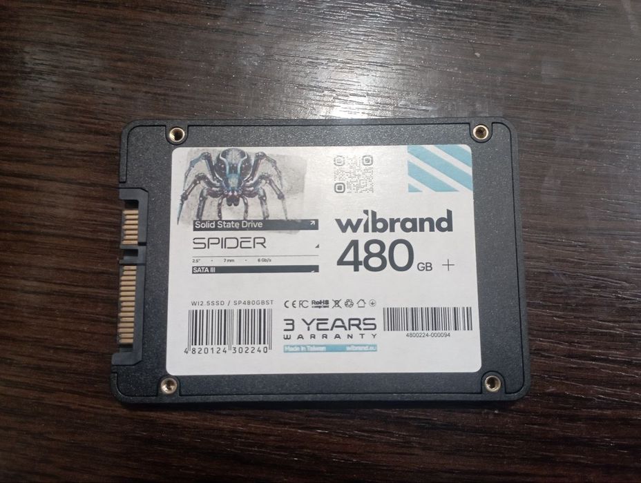 Ссд 480 гб новий