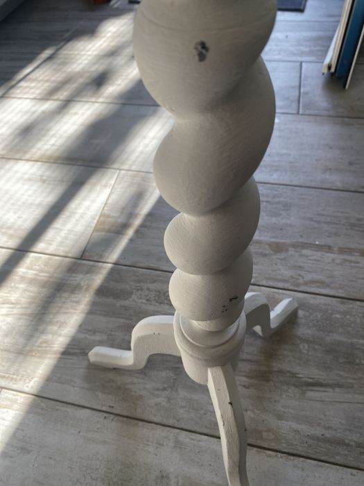 Mesa apoio redonda anos 70