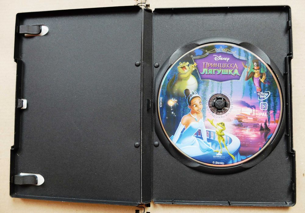 Мульт DVD Принцесса и лягушка / Принцеса і Жаба: 30 грн. - CD / DVD ...