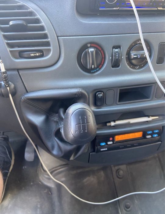 Ручка кпп з чохлом Мерседес Спринтер W903 Mercedes Sprinter 903